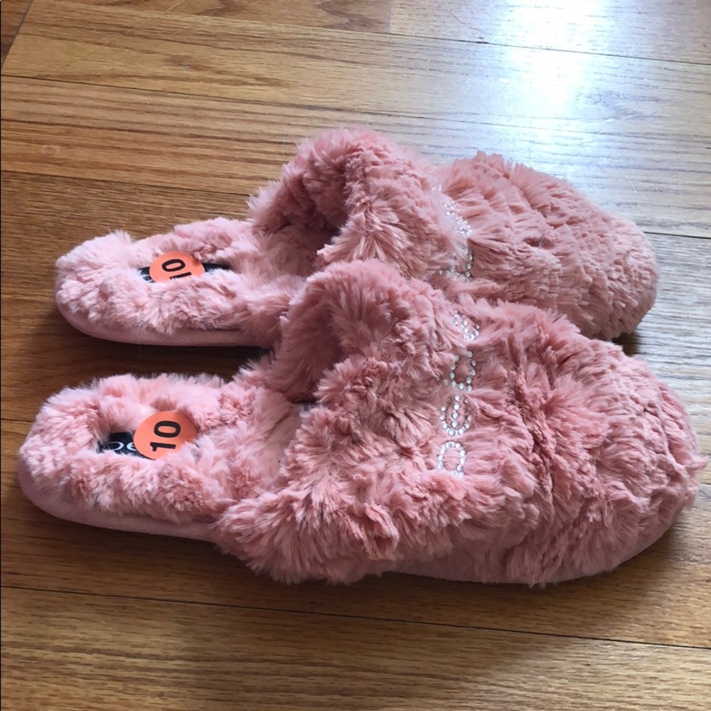 Bebe furry slippers - Picture 3 of 4